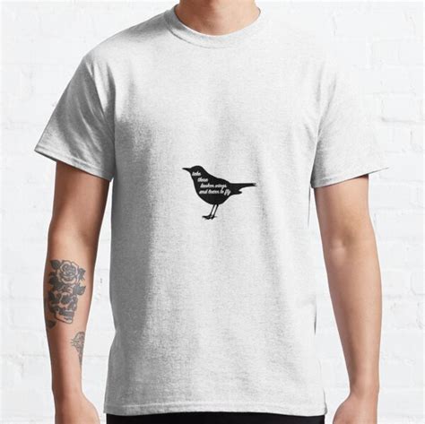 Beatles Blackbird The T Shirts Redbubble