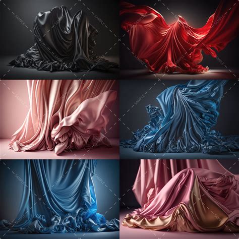 Flowing Fabric Digital Backdrop Silk Digital Backdrops for - Etsy