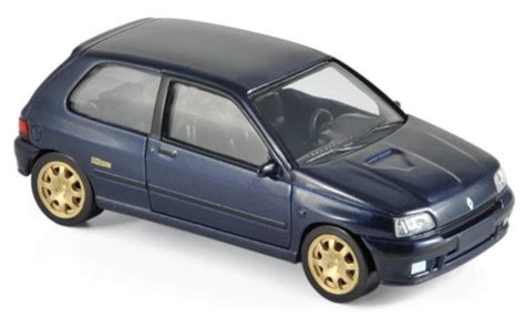 Modellino In Miniatura Renault Clio Norev Williams Dunkelblu