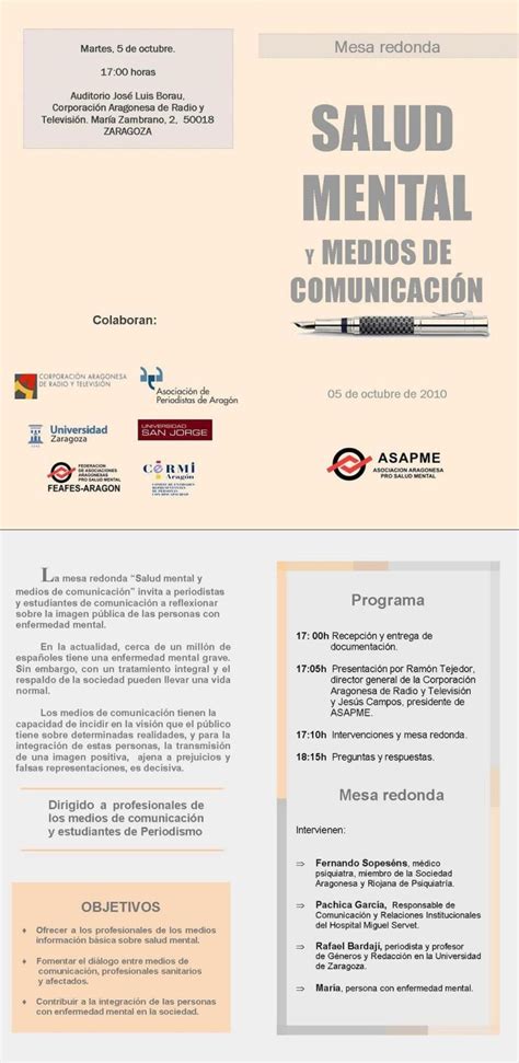 Mesa Redonda Salud Mental Y Medios De Comunicaci N Sala De Prensa