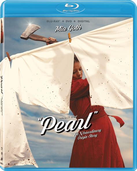 Pearl 2022 Walmart Exclusive Art Blu Ray Dvd Digital Copy