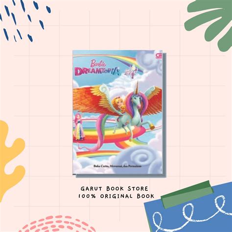 Jual Buku Anak Barbie Dreamtopia Buku Cerita Mewarnai Dan Permainan