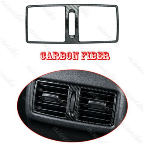 For Nissan Sentra 2020 2023 Carbon Fiber Interior Car Rear Air Outlet