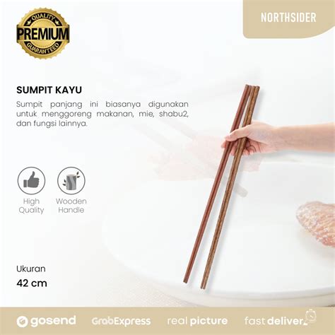 Jual Sumpit Kayu Panjang 42cm Shabu Shabu Hot Pot Mie Gorengan Shopee Indonesia