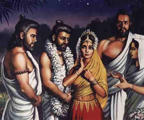 Marriage Of Pandavas And Draupadi Story From Mahabharata पाण्डव द्रौपदी