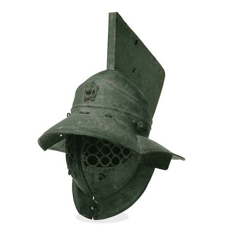 This Is A Murmillo Gladiator Helmet From The Roman Empire Gladiators