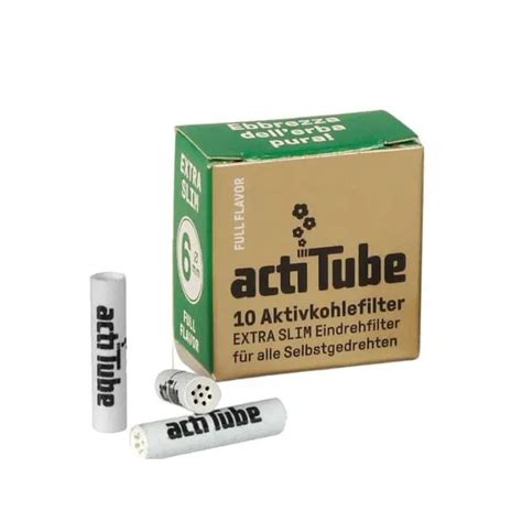 ActiTube Extra Slim 10 Activated Carbon Filter The Hempers