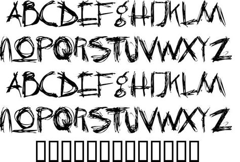 8 Crazy Letter Fonts Images - Crazy Killer Font, Crazy Fonts and Wooden Letters in Different ...