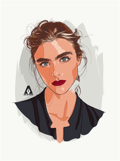 VECTOR PORTRAITS PART3 | Behance