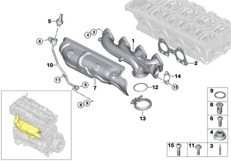 Original BMW Exhaust Manifold X4 F26 HUBAUER Shop De