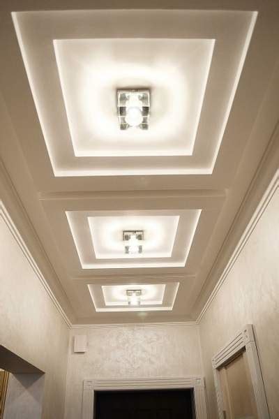 Gypsum Ceiling Design For Hall Shelly Lighting