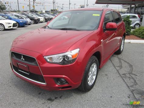 Rally Red Mitsubishi Outlander Sport Es Photo