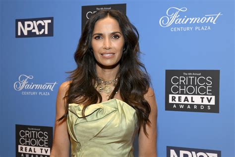 Padma Lakshmi In White Bikini Shows Off Stretch Marks As She Plays In