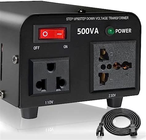 Seven Star Sf500 500w 110v 220v 220v 110v Step Up Down Automatic Transformer Adapter