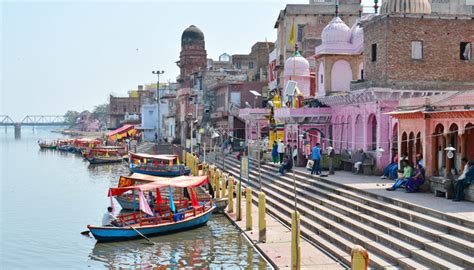 Vishram Ghat el ghat más grande y famoso de Mathura