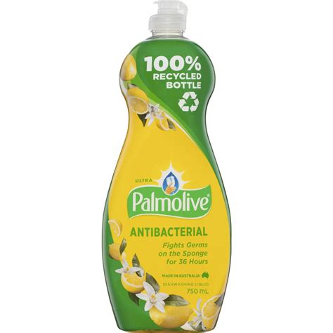 Palmolive Ultra Strength Antibacterial Dishwashing Liquid Lemon 750ml