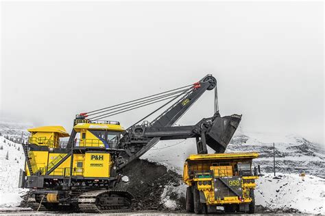 Komatsu Boosts Productivity On Pandh Electric Rope Shovels