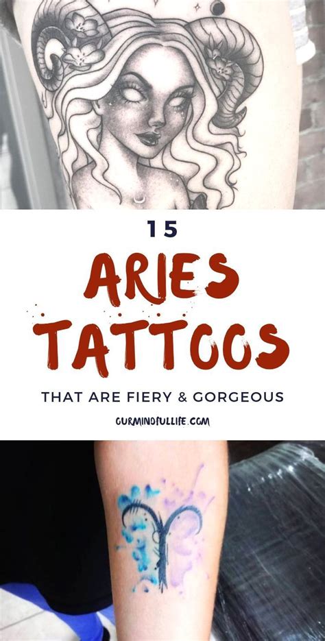 75 Unique And Fiery Aries Tattoos And Meanings 2022 Aries Tattoo