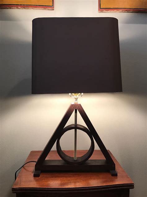 I Made A Deathly Hallows Lamp For My Sister Plans From U Theengineer1