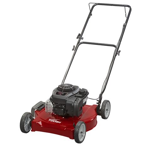 Push Mower Lawn Gas Powered 125cc 20 Deck Briggs Stratton Walk Behind