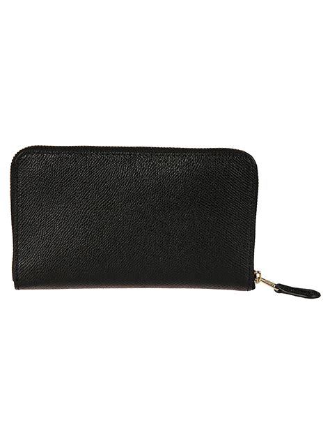 Coach Black Zip Around Wallet Iucn Water