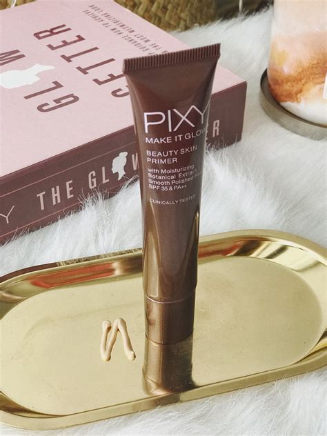 Pixy Make It Glow Series Review Beauty Primer Dewy Cushion Silky