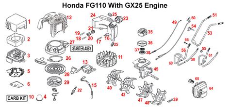 Honda Fg110 Tiller Parts Manual