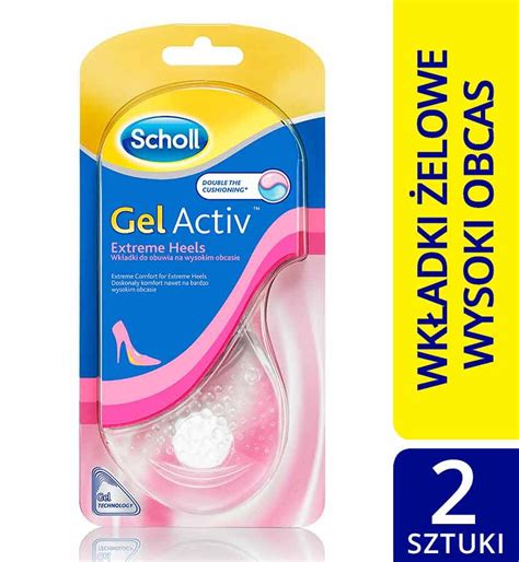 Scholl Gelactiv wkładki żelowe do butów na wysokim obcasie do szpilek