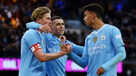 FA Cup Kevin De Bruyne Returns In 5 0 Win For Manchester City Ryan