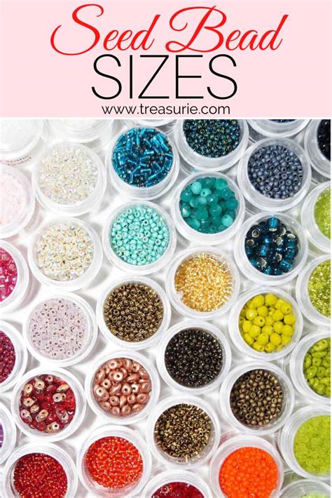 Seed Bead Sizes - Buyers Guide to Size & Types | TREASURIE