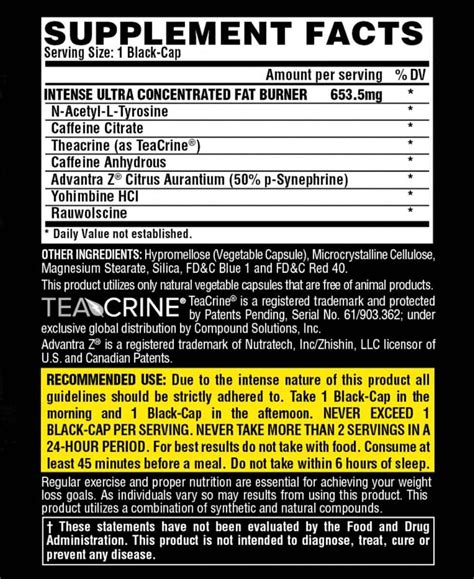 Lipo Black Intense Uc Caps Nutrex Nutrex Research