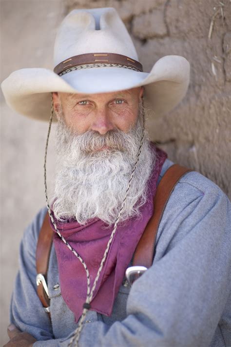 Cowboy Grey Beards White Beard Beard Boy