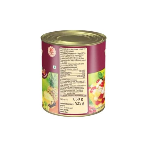 Fruit Cocktail 850g Pack Of 2 Morton India