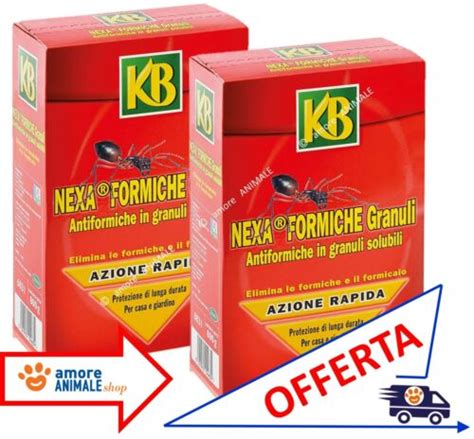 KB Nexa FORMICHE GRANULI 800 Grammi Insetticida Esca Solubile