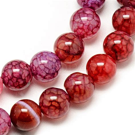 Natural Dragon Veins Agate Beads Strands Beadpark