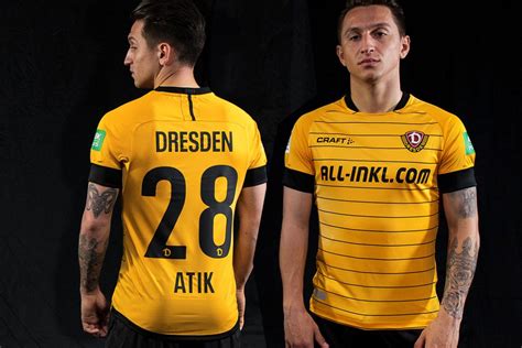 Novas Camisas Do Dynamo Dresden Craft Mantos Do Futebol