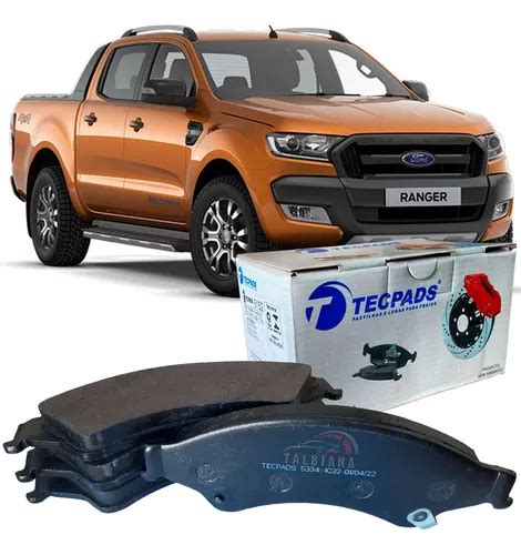 Pastilha De Freio Ford Ranger 2017 2018 2019 2020 2021 2022 Frete grátis