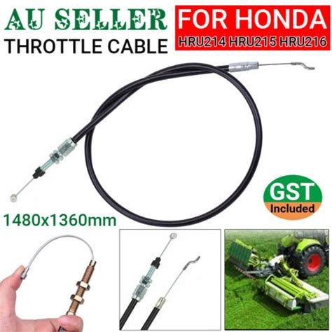 1480mm Lawn Mower Clutch Throttle Cable For Honda 21 Hru214 Hru215