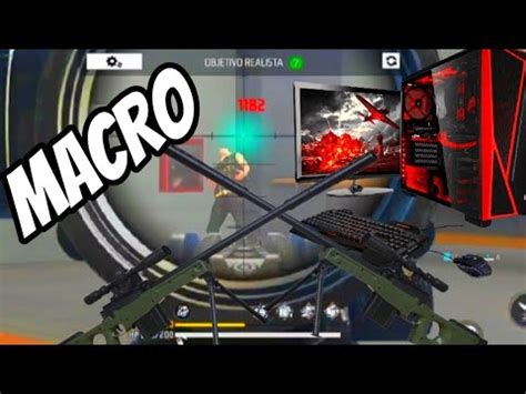 MACRO De DOBLE FRANCO Free Fire PC YouTube