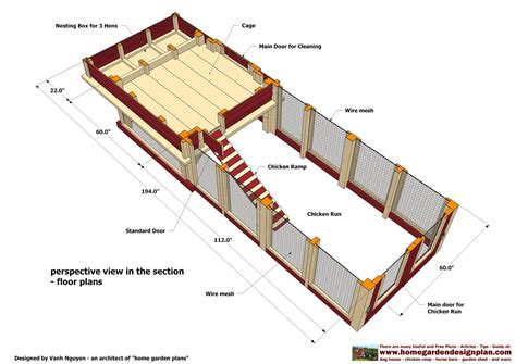 Free Chicken Coop Plans ~ coop plans for 12 chickens