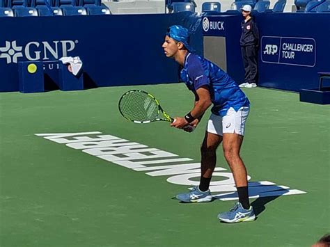 El Tenista Emiliano Aguilera Cae En El Abierto De Tenis Monterrey