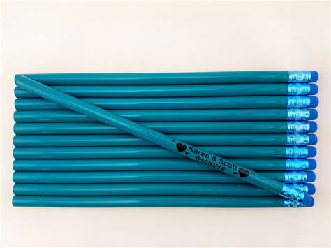 Ezpencils Personalized Wedding Announcement Party Favor Two Lines Two