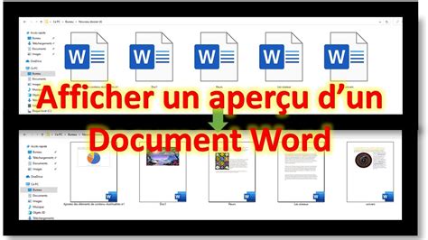 Comment Afficher Un Aper U D Un Document Word