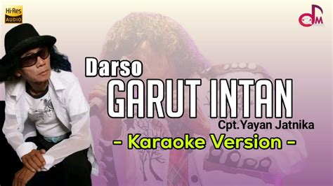 Garut Intan Darso Ver Koplo Karaoke Lirik Youtube