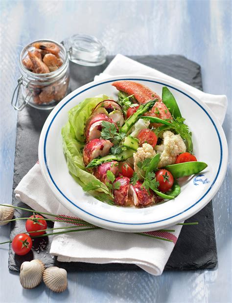 Salade De Homard Lobster Salad Photograph By Studio Photocuisine