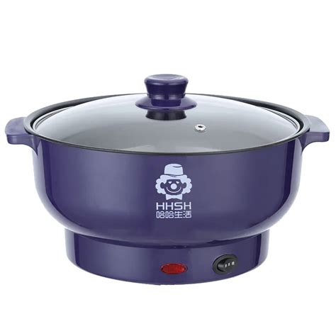 V Multifunctional Electric Cooking Pot Machine Household Mini Hot Pot Multi Cooker With