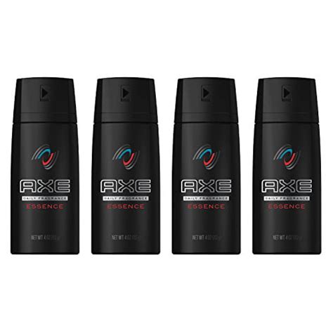 Axe Body Spray For Men Essence 4 Oz Pack Of 4