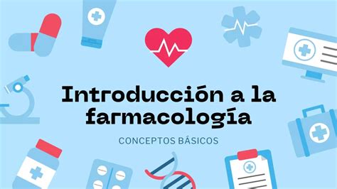 Plantilla Powerpoint De Introducci N A La Farmacolog A Temas Ppt