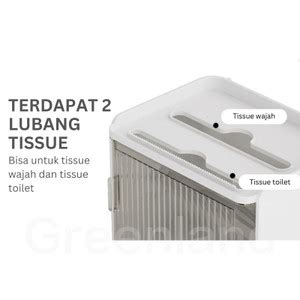 Jual Greenland Tempat Tissue Gantung Kamar Mandi Kotak Ttempat Tisu