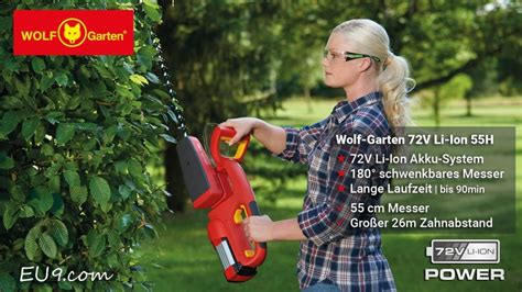 Wolf Garten 72V Li Ion Power 55 H Akku Heckenschere Günstig kaufen